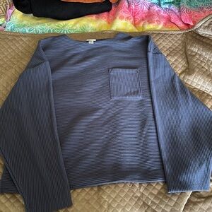 Dark blue sweater!